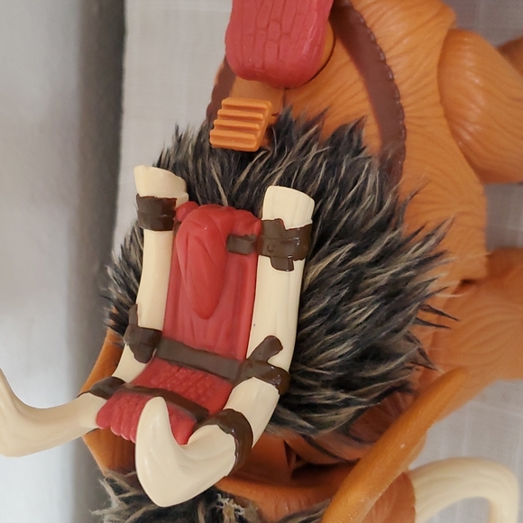 Vintage 2005 Roaring Woolly Mammoth With Cart - Picture 8 of 12